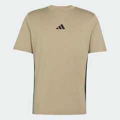 Camiseta adidas Malha Simples Essentials Três Listras - Masculina - Foto 6