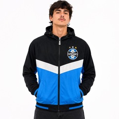 Jaqueta do Grêmio Trilobal Tricolor Lotus - Masculina - Foto 2