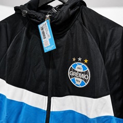 Jaqueta do Grêmio Trilobal Tricolor Lotus - Masculina - Foto 3