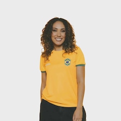 Camisa Braziline Brasil Ipe - Feminina - Foto 1