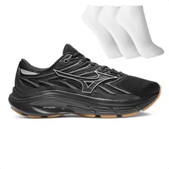 Tênis Masculino Mizuno Jet 8 + 3 Pares de Meias - Foto 1