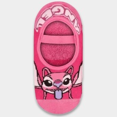 Meia Sapatilha Antiderrapante Lupo Stitch - Infantil - Foto 2