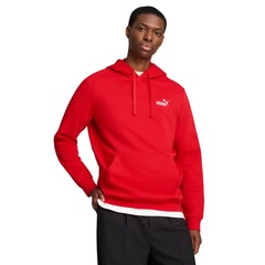Blusão de Moletom Puma Canguru Capuz ESS Small Logo Hoodie FL - Masculino - Foto 3