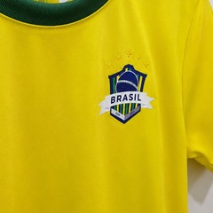 Camisa do Brasil Plus Size Escudo Dry Hyperbole - Masculina - Foto 4