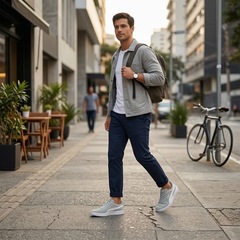 Tênis Masculino Puma Court Classic Clean Sd Bdp - Foto 4