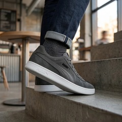 Tênis Masculino Puma Court Classic Clean Sd Bdp - Foto 7