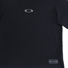Camiseta Oversized Oakley Ellipse Rocky Blackout - Masculina - Foto 2