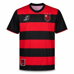 Camisa do Flamengo Retrô 2001 Petkovic Edição Especial Braziline - Masculina - Foto 1
