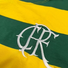Camisa do Flamengo Cropped Virar Especial Brasil Retrô Braziline - Feminina - Foto 3