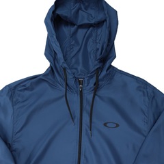 Jaqueta Masculina Oakley Essential Windbreaker Abyss - Foto 3