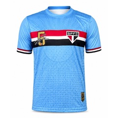 Camisa do São Paulo Lugano Ídolo Uruguaio Hyperbole - Masculina - Foto 1