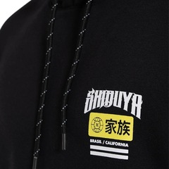 Blusão de Moletom Hurley Canguru x Shibuya Escama - Masculino - Foto 5