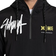 Jaqueta Corta Vento Hurley Windbreaker Anorak x Shibuya Signature - Masculina - Foto 3