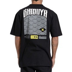 Camiseta Hurley Max Fit x Shibuya Escama - Masculina - Foto 2