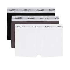 Kit Cuecas Boxer Lacoste Trunks com Stretch - Adulto - Foto 1