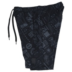 Bermuda Oakley O-Mania Print 20" Blackout - Masculina - Foto 3