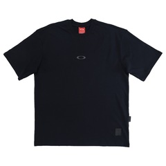 Camiseta Oakley O-Mania Basic SS Tee Blackout - Masculina - Foto 1