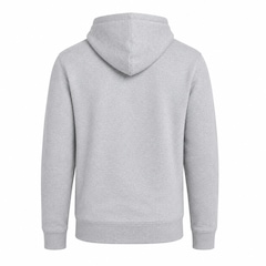 Blusão de Moletom Rip Curl Classic Surf Hood Grey Marle com Zíper - Masculina - Foto 4