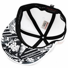 Boné Adulto Quiksilver Emb Type Momentum Aba Curva - Foto 5