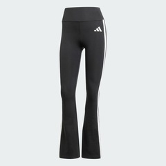 Calça Legging adidas Flare Optimé Essentials Três Listras Feminina - Foto 4