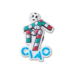 Jibbitz™ Crocs Mascote da FIFA Ciao Itália - Foto 1