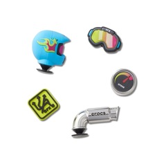Jibbitz™ Crocs Moto Racer Pack com 5 Peças - Foto 1