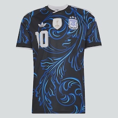 Camisa Argentina II 26/27 adidas Messi 10 Masculina - Foto 4