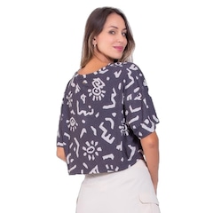 Blusa Cropped Rip Curl The Search Crop Feminina - Foto 3