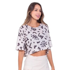 Blusa Cropped Rip Curl The Search Crop Feminina - Foto 3