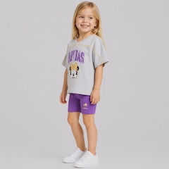 Conjunto adidas Disney Minnie Infantil - Foto 2
