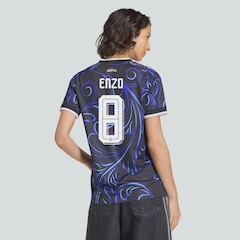 Camisa Argentina II 26/27 8 Enzo adidas Feminina - Foto 1
