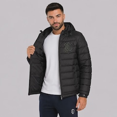 Jaqueta Puffer Corinthians com Capuz Removível Masculina - Foto 2
