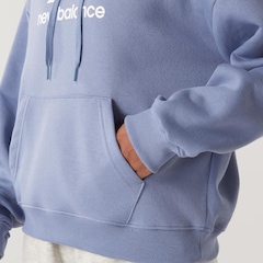Blusão New Balance Com Capuz Com Felpa Essentials Basic Feminino - Foto 5