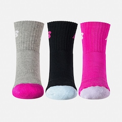 Kit 3 Meias New Balance Atoal Cano Alto Infantil - Foto 3
