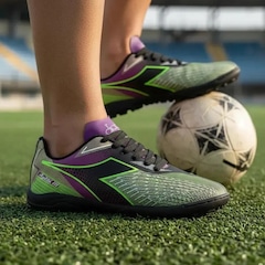 Chuteira Society Adulto Diadora Agilitá III - Foto 2