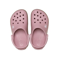 Sandália Crocs Crocband Gum Clog T - Infantil - Foto 5