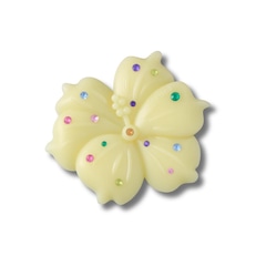 Jibbitz™ Crocs Mega Hibisco com Gemas - Foto 1