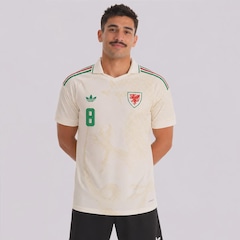 Camisa País de Gales II 26/27 8 Wilson adidas Masculina - Foto 2