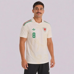 Camisa País de Gales II 26/27 8 Wilson adidas Masculina - Foto 3
