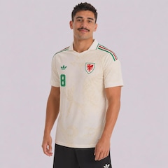 Camisa País de Gales II 26/27 8 Wilson adidas Masculina - Foto 4
