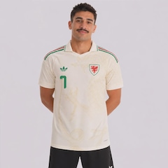Camisa País de Gales II 26/27 7 Brooks adidas Masculina - Foto 2