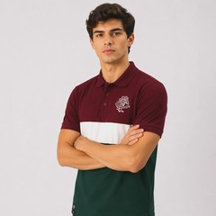 Camisa Polo do Fluminense Tricolor Masculina - Foto 2