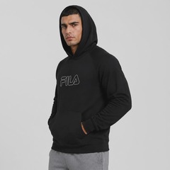 Blusão de Moletom com Capuz Fila Outline Light Masculino - Foto 3