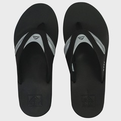 Chinelo Reef Mick Fanning Black Reflective - Masculino - Foto 1