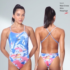 Maiô Adulto Speedo New Cross Slim Respingo - Foto 4