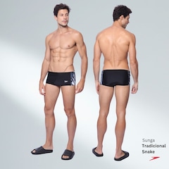Sunga Tradicional Speedo Snake - Adulto - Foto 4