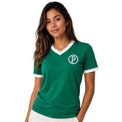 Camisa do Palmeiras Retrô 75 Anos Edição Especial Betel - Feminina - Foto 3