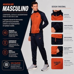 Conjunto de Agasalho e Calça Basic Sports Speedo - Masculino - Foto 2