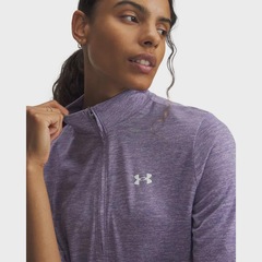Blusão de Moletom de Treino Under Armour Tech 1/2 Zip - Feminino - Foto 2