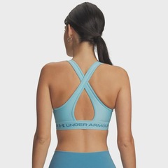 Top de Treino Under Armour Crossback Mid - Feminino - Foto 3